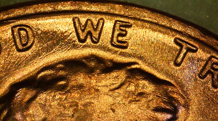 1970 S LD Lincoln Cent BU Red- Spike Head- Unlisted