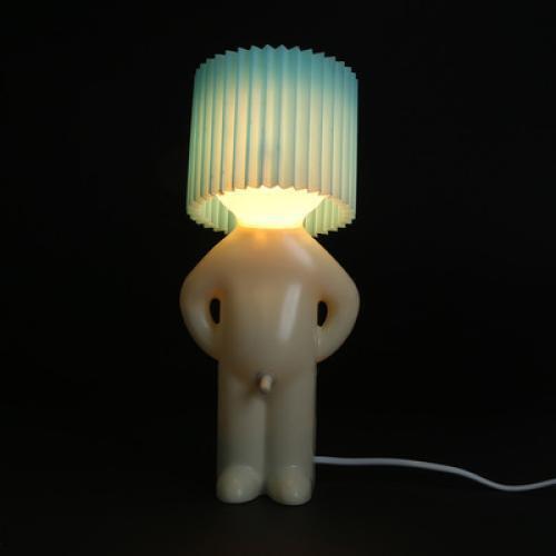 Mr.P A Little Shy Man Creative Small LED Night Light Reading Lights Bedside New