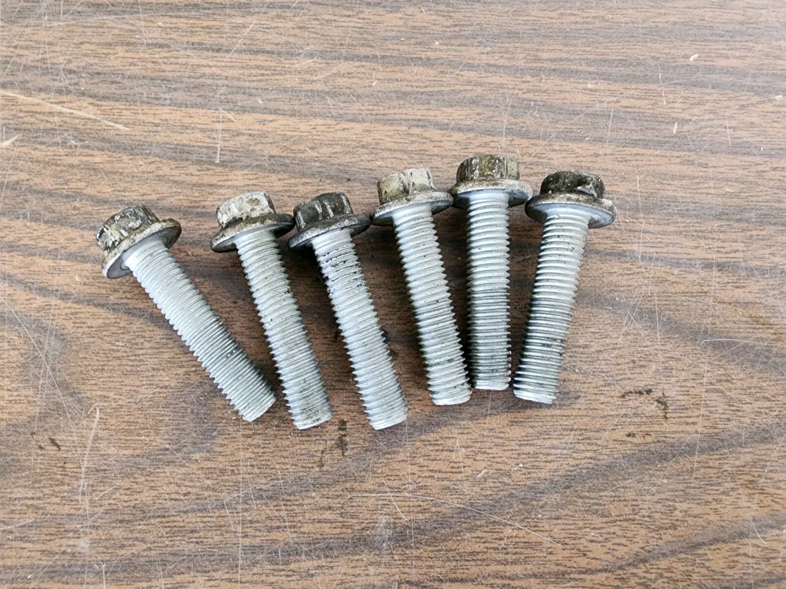 99-10 Ford F250 F350 4X4 Transfer Case To Transmission Bolts OE Bolt Set [6]