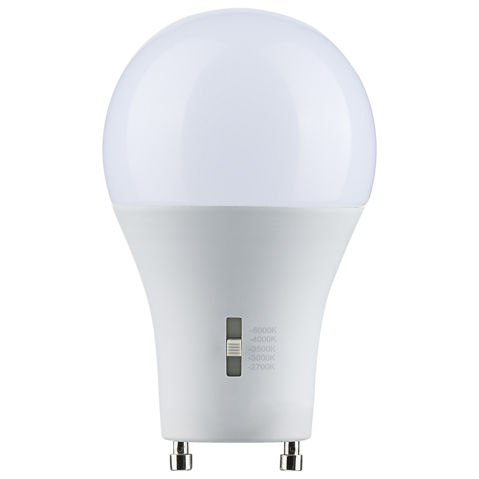 Satco S11795 LED 12W =75W 120V A19 Dimmable CCT Selectable GU24 White