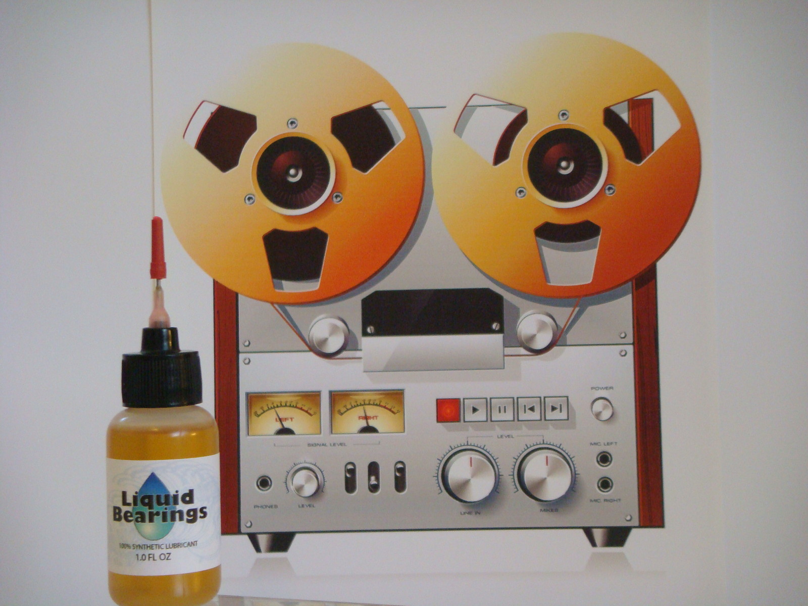 Liquid Bearings, BEST 100%-synthetic oil for Akai or any tape decks, READ THIS!!