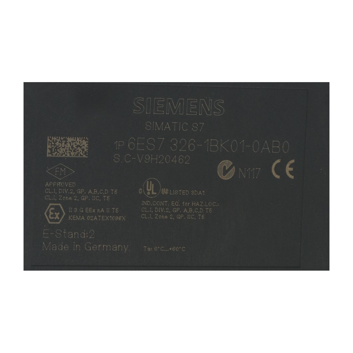 Siemens 6ES7326-1BK01-0AB0 Used UMP