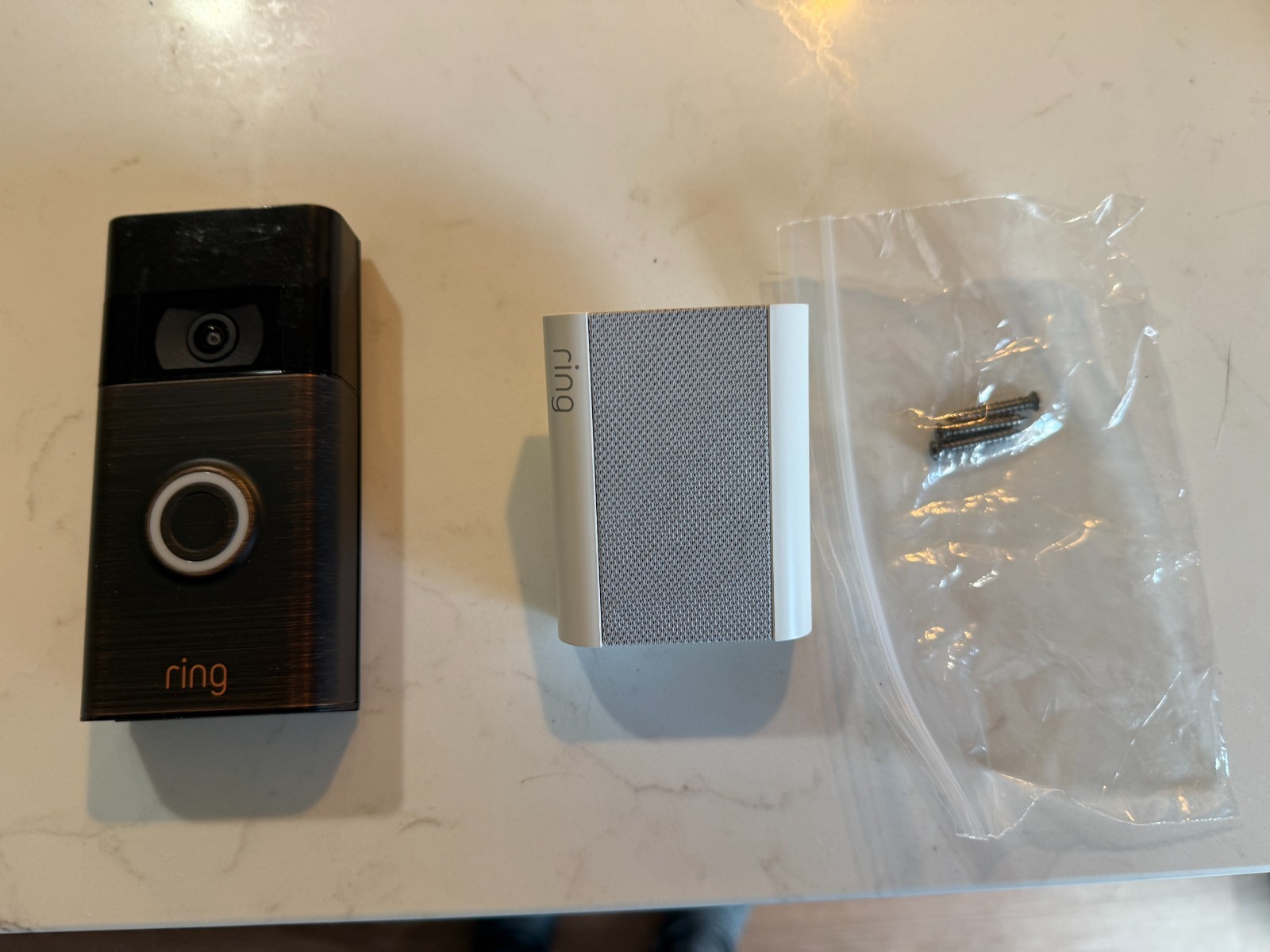 Ring 5UM5E5 (2nd Generation) Black Video Door Bell