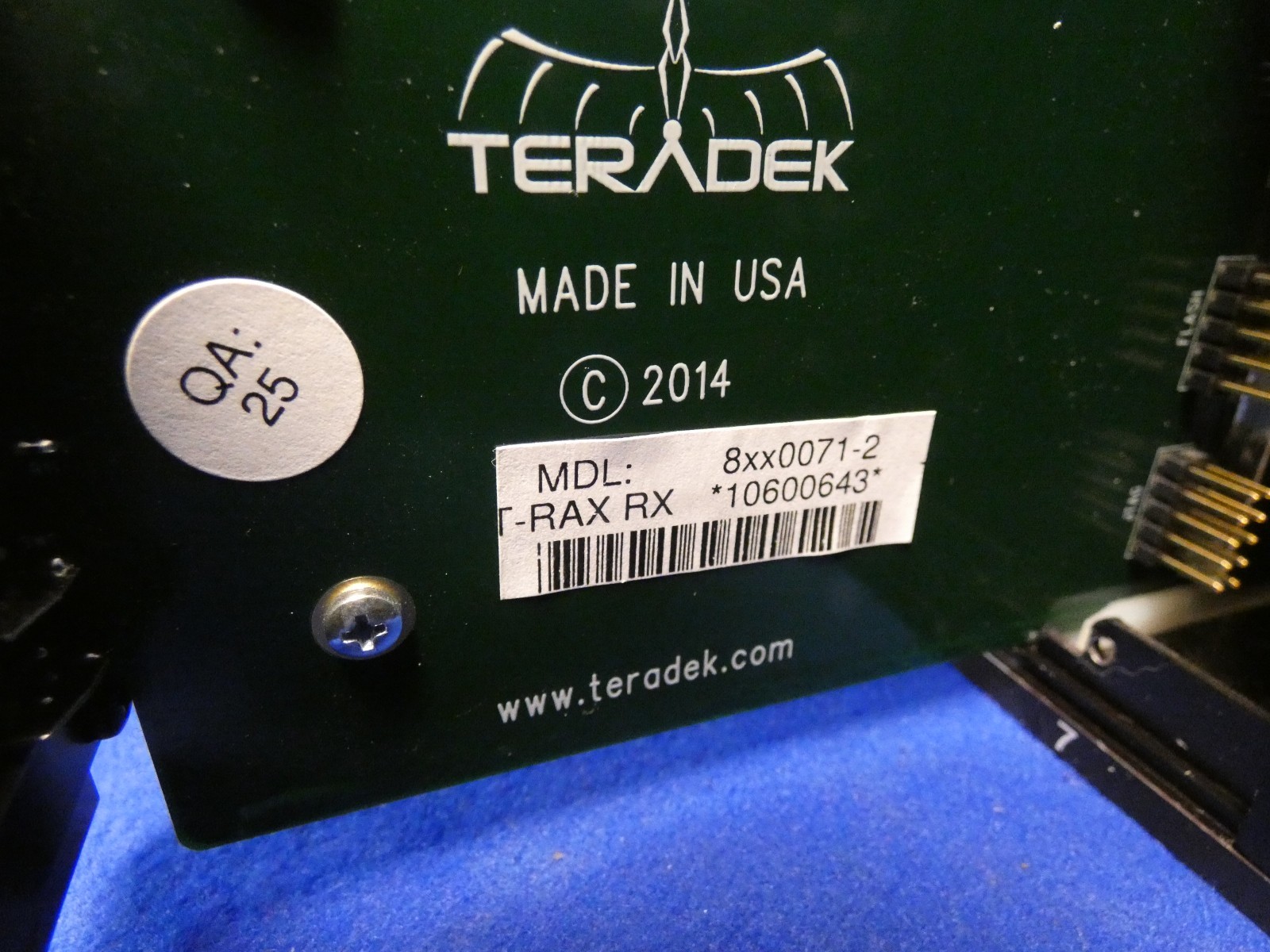 Teradek T-RAX Decoder Base w/RX, TX, Controller Modules (read ad description)