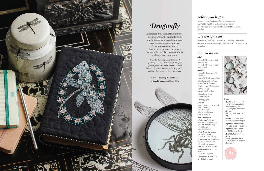 Inspirations Magazine Issue 110 - Stitching Sensations - New!