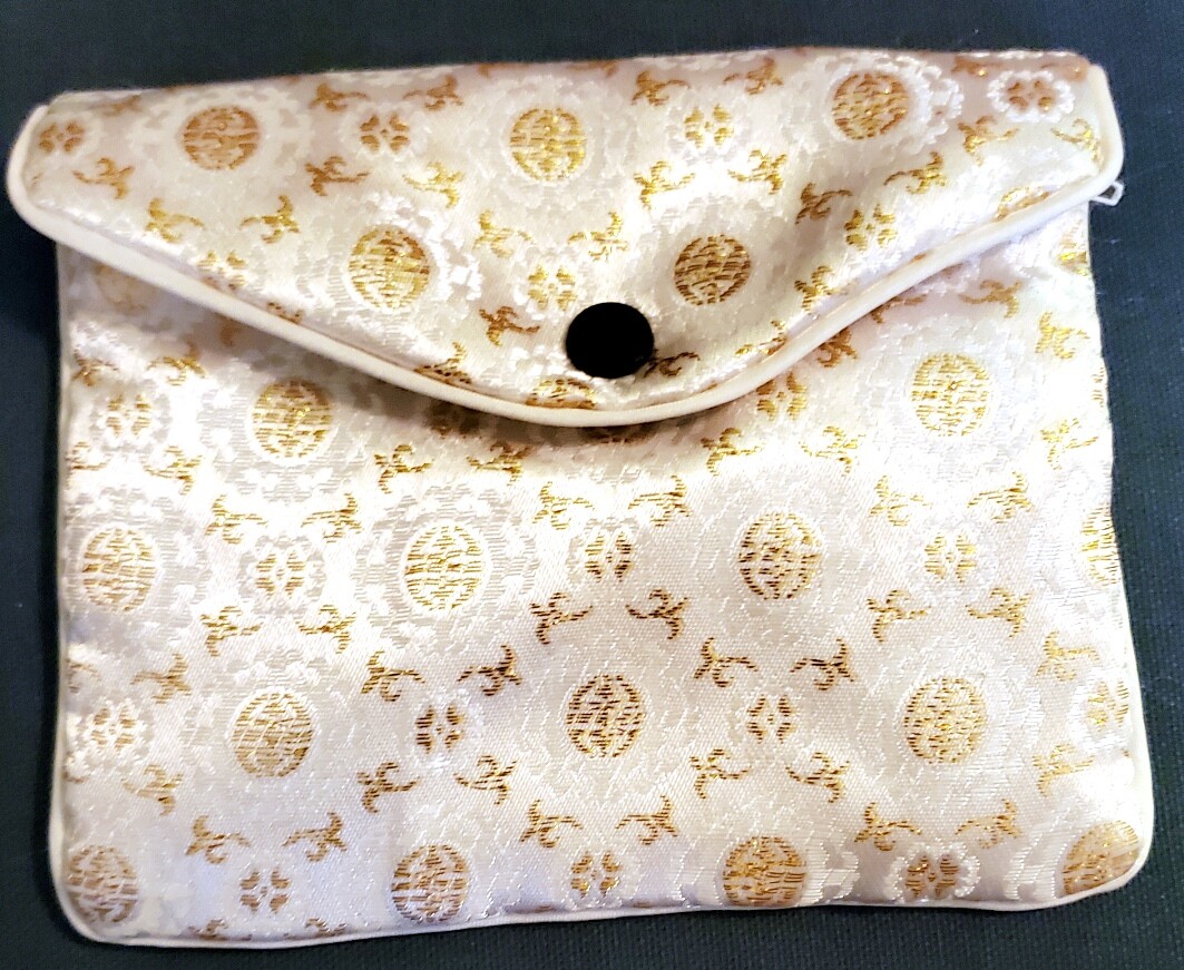 Very Nice Pair of 4" Cloth Pouch Purses