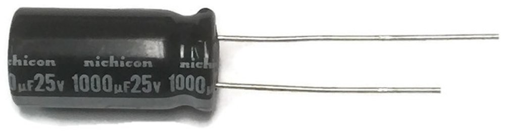 Aluminum Electrolytic Capacitors Leaded 25V 1000uF 10x20mm UVZ1E102MPD 20PK