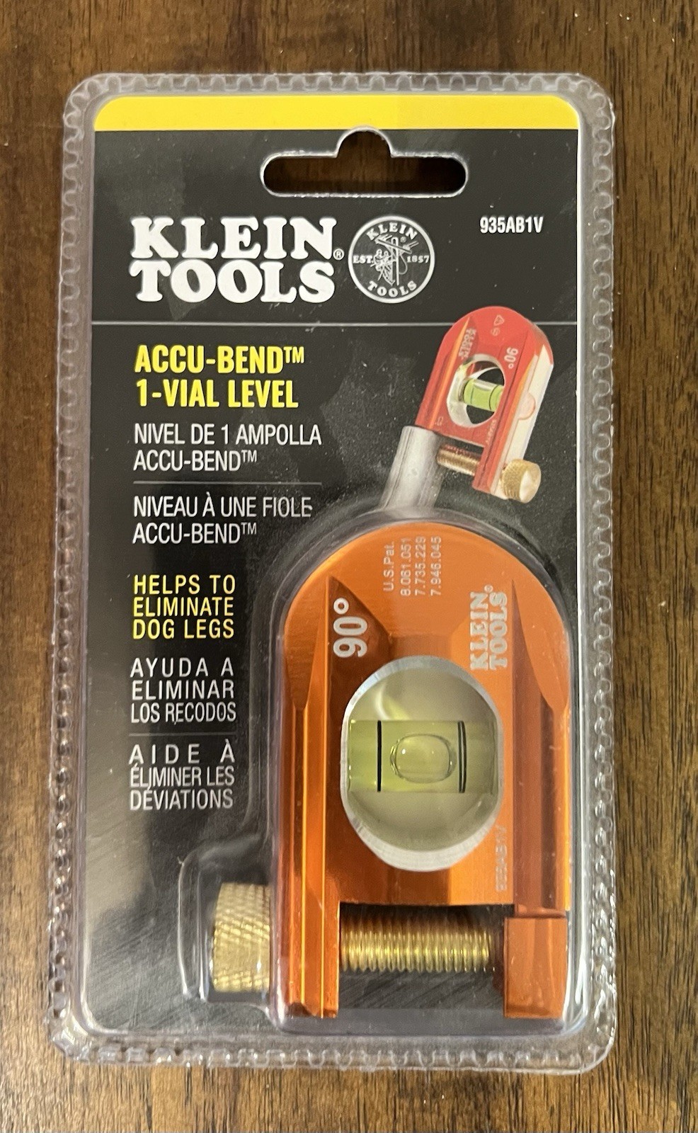 Klein Tools 935AB1V ACCU-BEND™ Level NEW IN PACKAGE