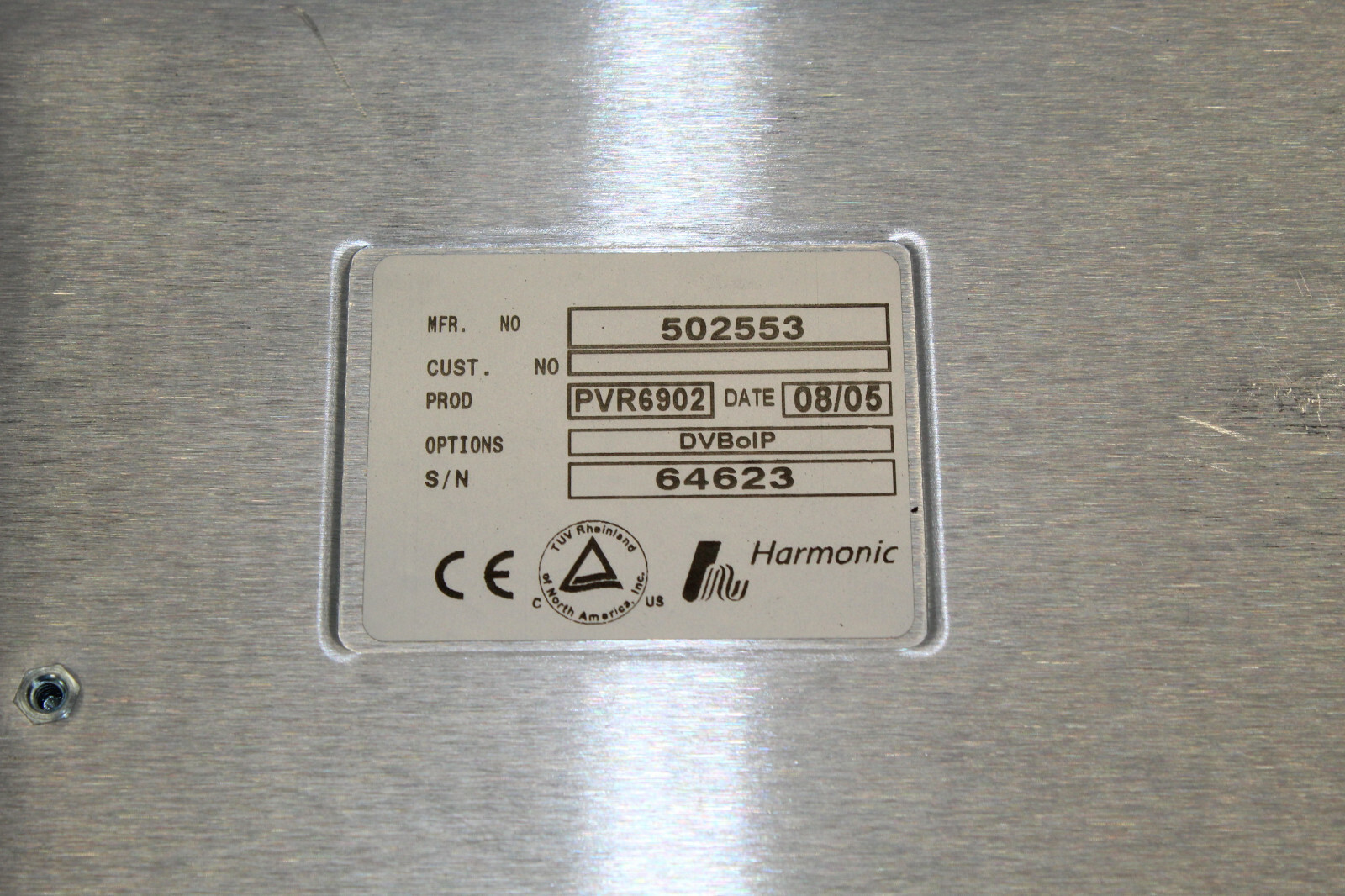 Harmonic ProView PVR 6902 Tested /W Warranty