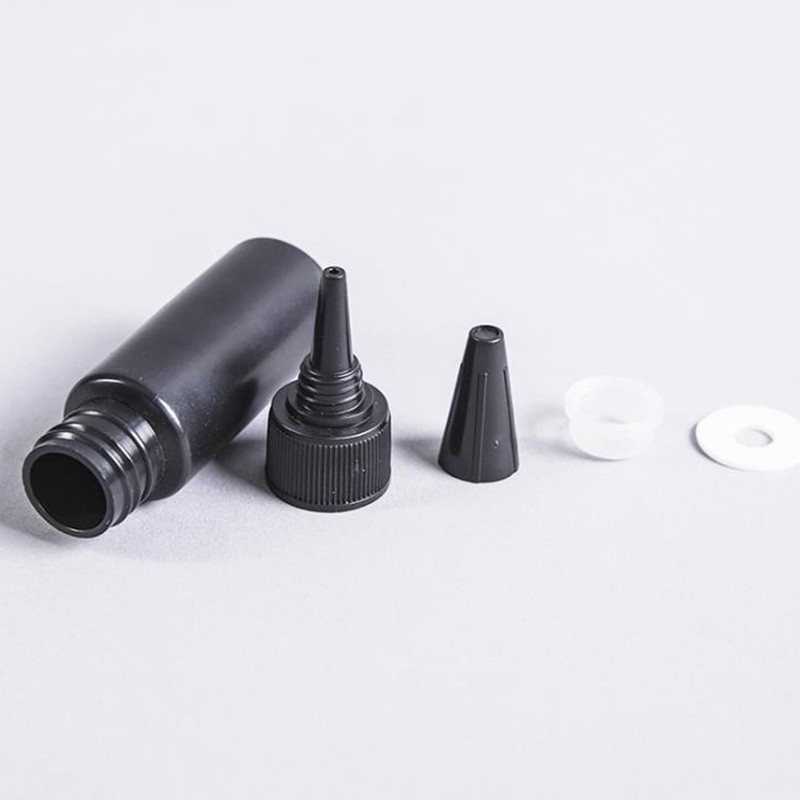 5pc 30ml Empty Resin Glue Dropper Bottles Liquid Refillable Storage Conta.SE