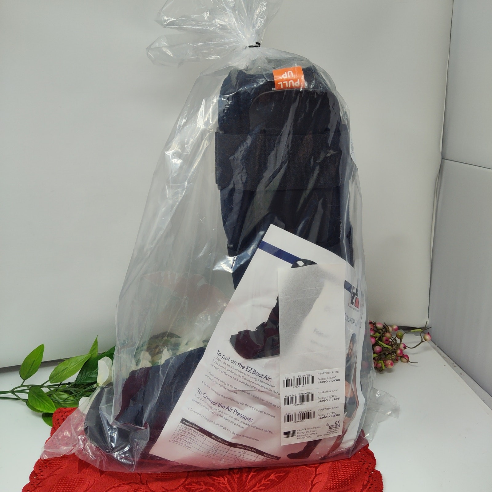 XL ManaMed Mana EZ Boot Air # EZBA01XL Size XL