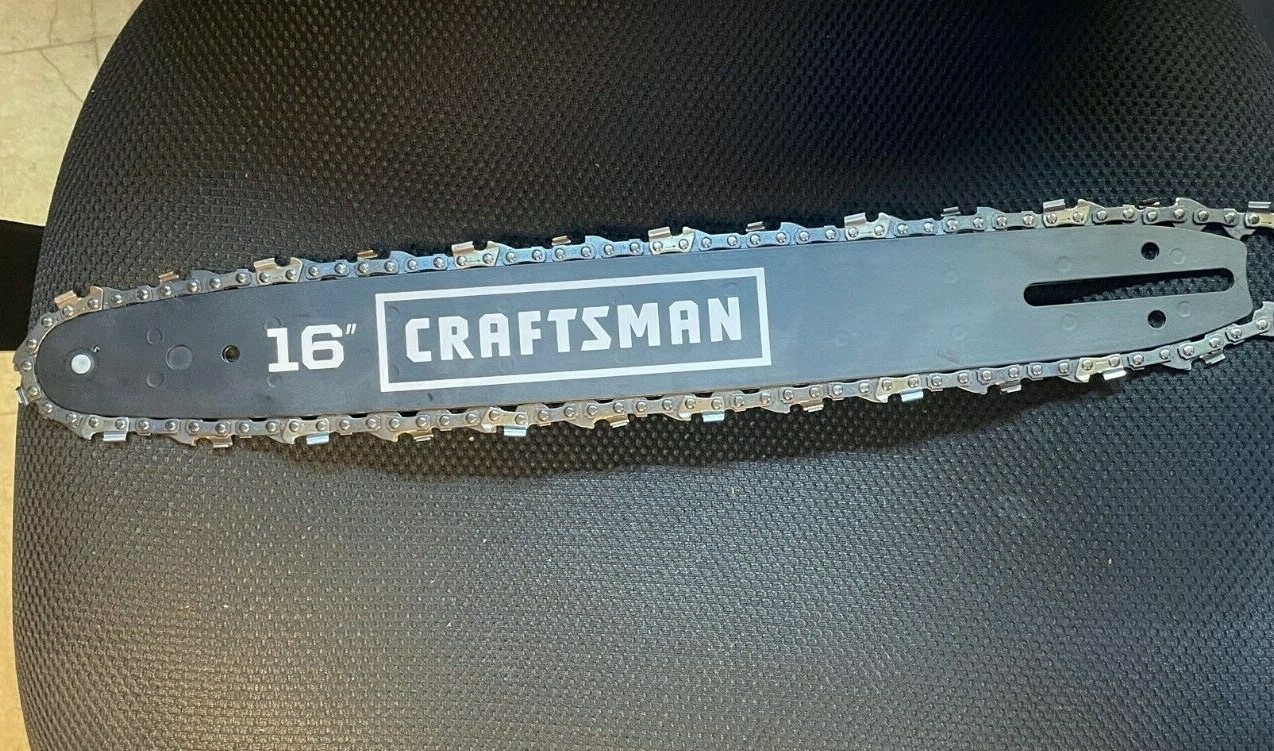 CRAFTSMAN 16" OEM BAR & CHAIN 160PDEA041 91PX056G DL HUSQVARNA POULAN ECHO DEERE