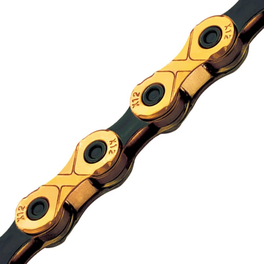 KMC X12 Ti 12-Speed Chain. Gold/Black