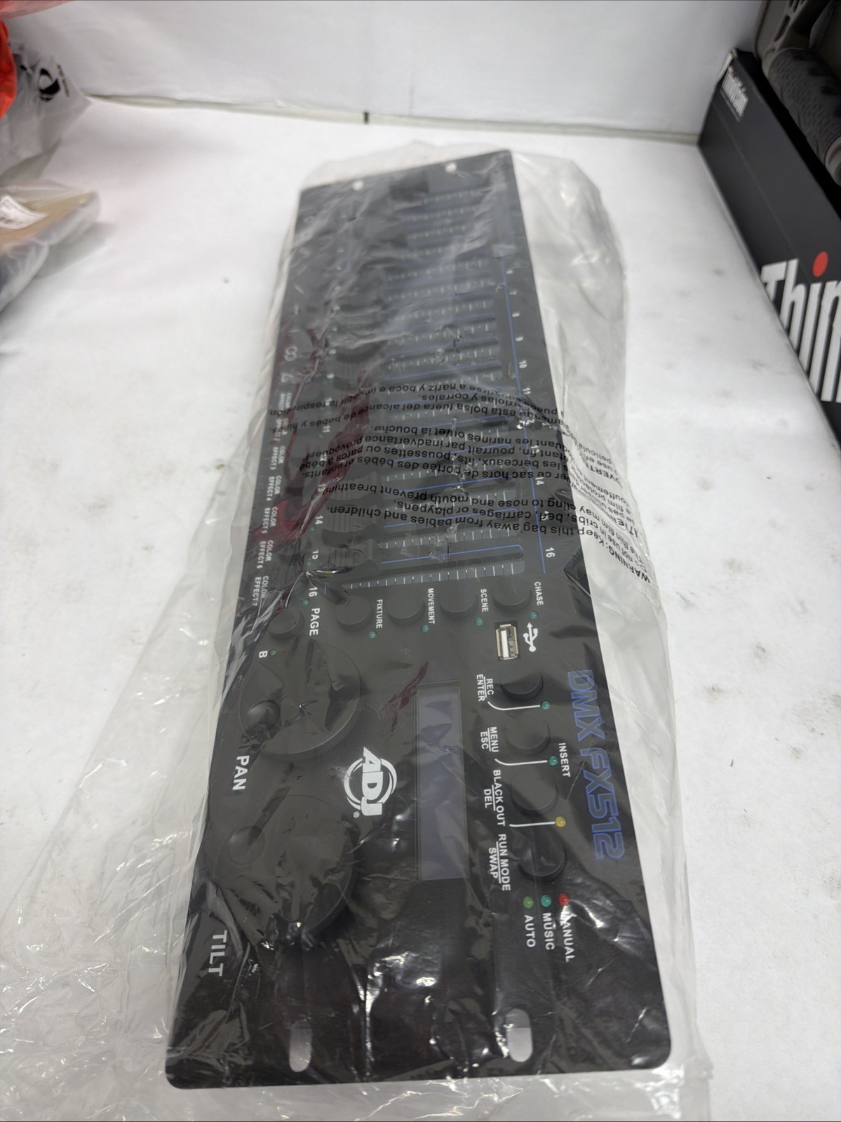 American DJ DMX FX512 19 Rackmount DMX Controller