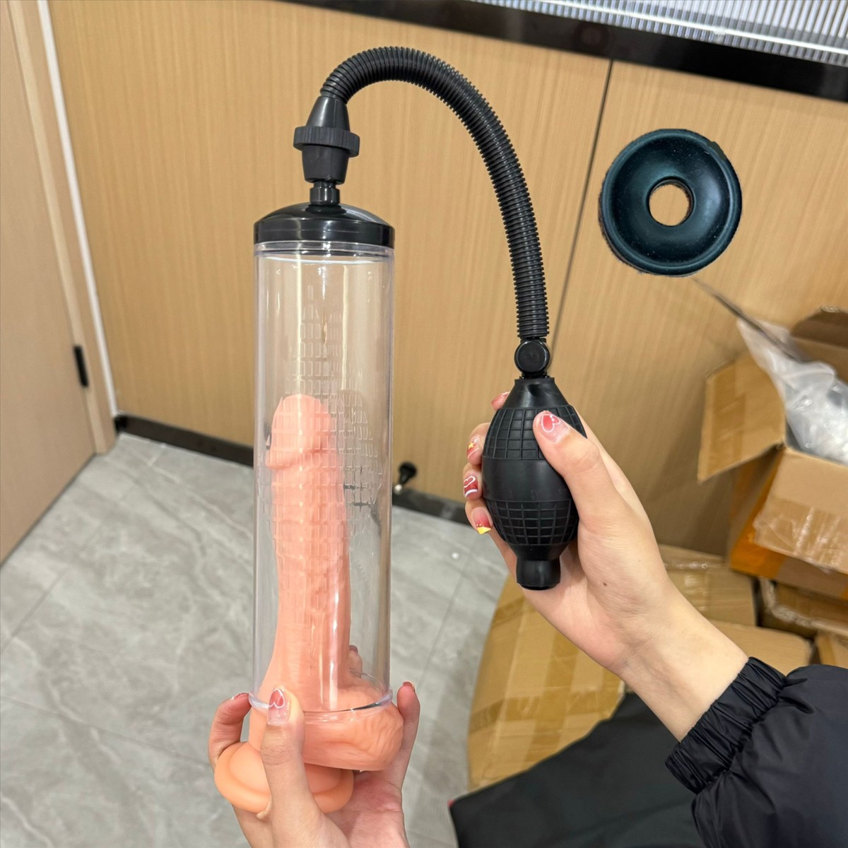 Male Vacuum Penis Pump Enlargement Enhancment Growth Powerful Bigger for Men US