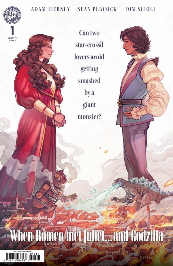 Godzilla's Monsterpiece Theatre Presents Romeo & Juliet and Godzilla #1 IDW 2026