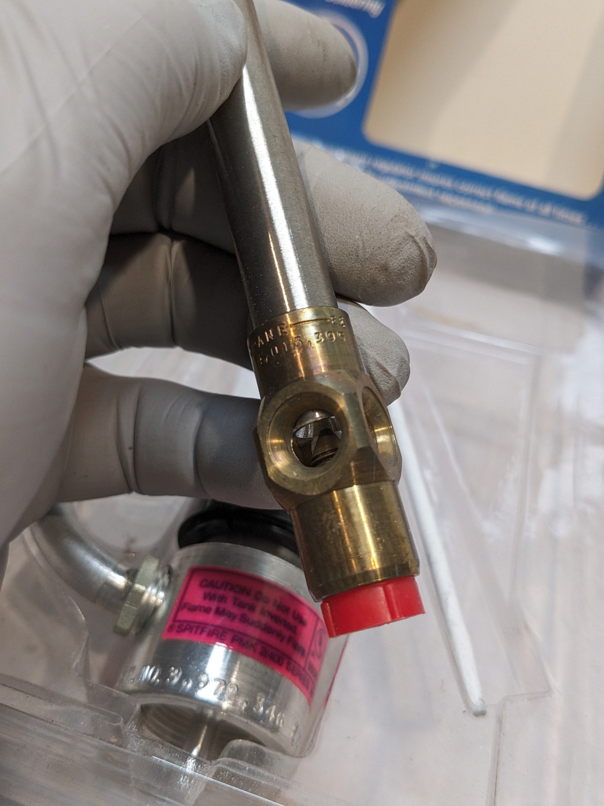 Spitfire 401-01 Self Contained Brazing Torch Automatic Propane Gas Regulator