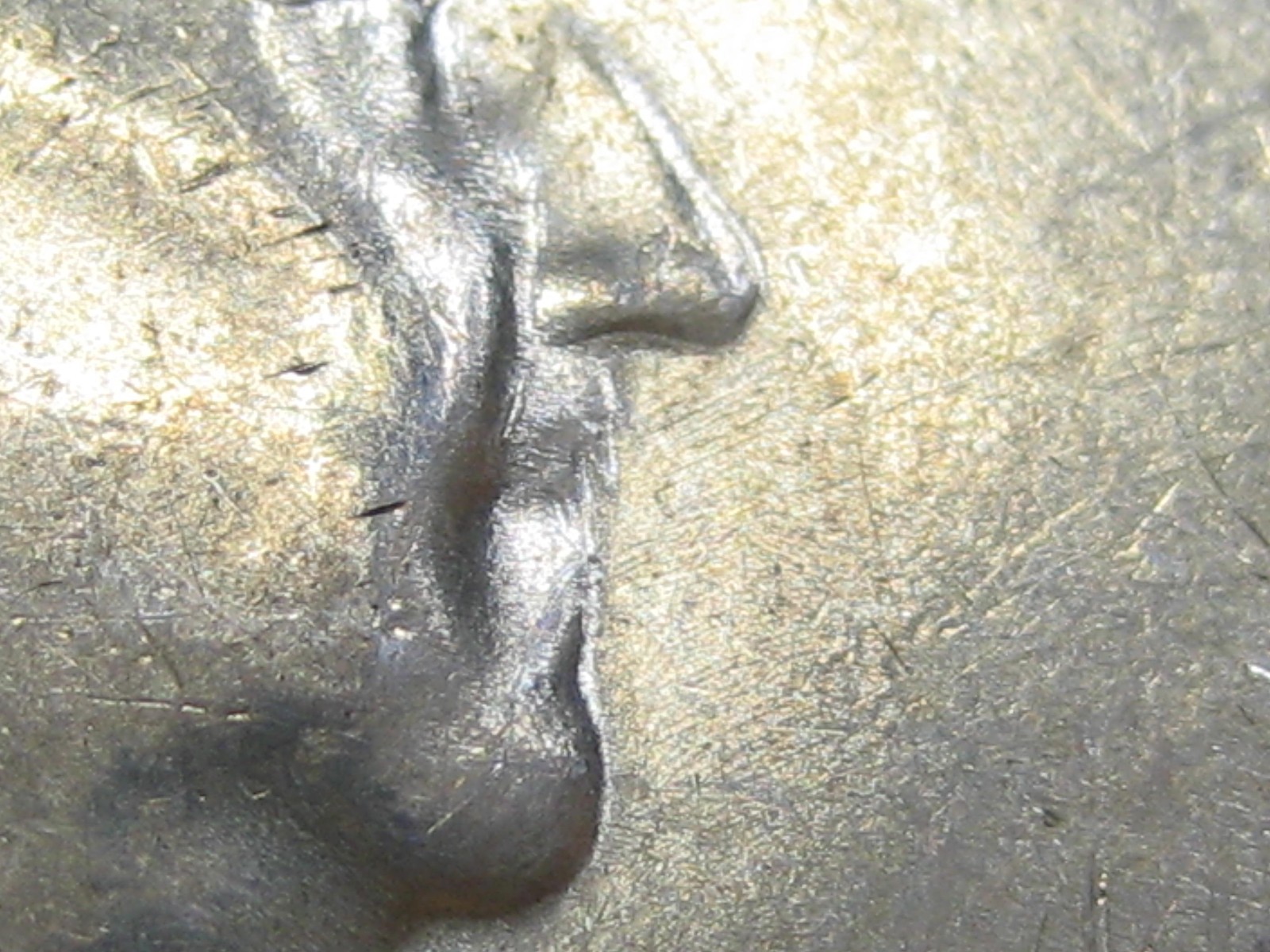 1955 Silver Half dollar "Bugs Bunny" in AU circulated condition.