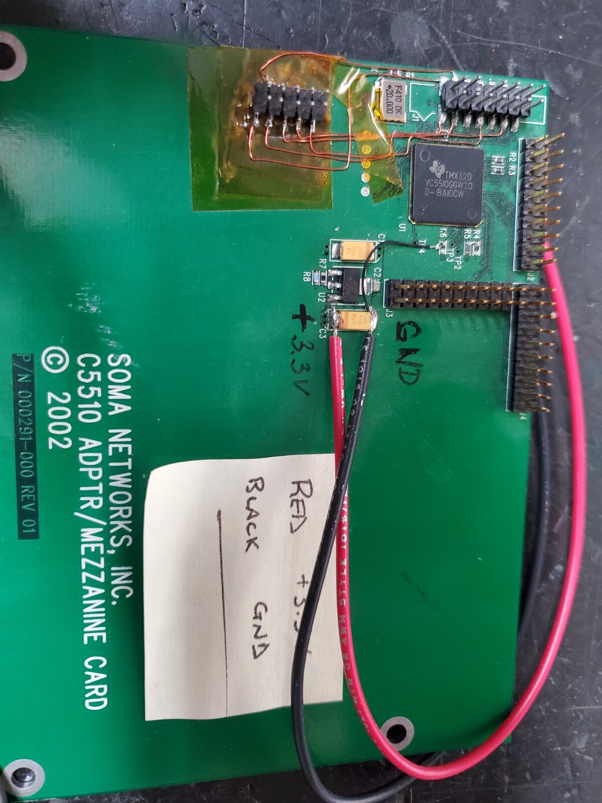 Soma Networks, Inc C5510 Adapter/Mezzanine Card Samsung? cell phone programming