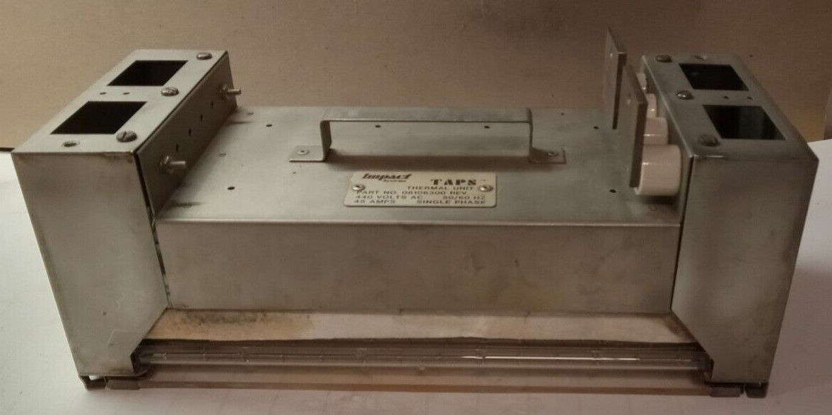 IMPACT SYSTEMS TAPS THERMAL UNIT 440 VAC 45 AMP SINGLE PHASE 08106300