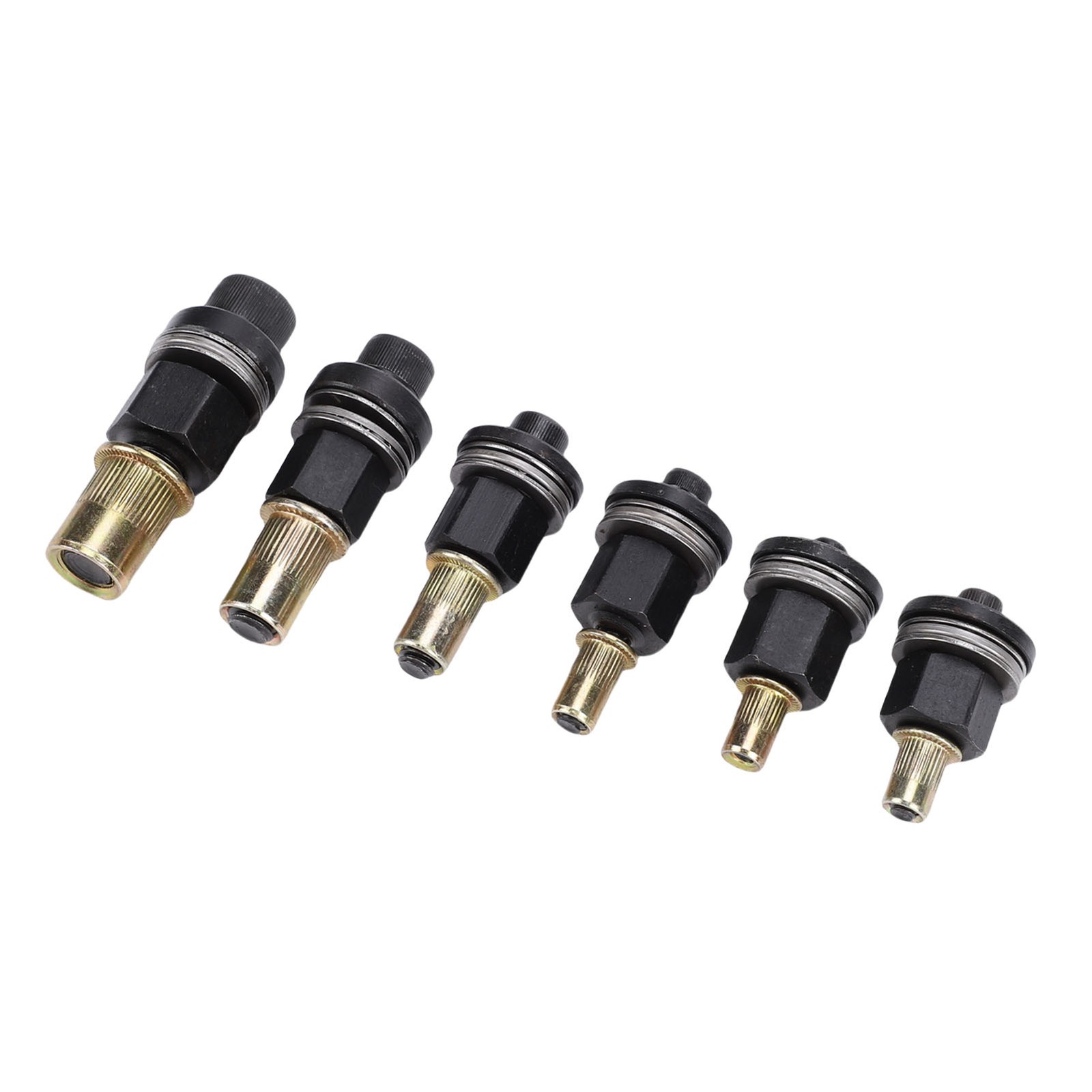 6Pcs Hand Rivet Nut Tool Mandrel Set Efficient For Riveting Application