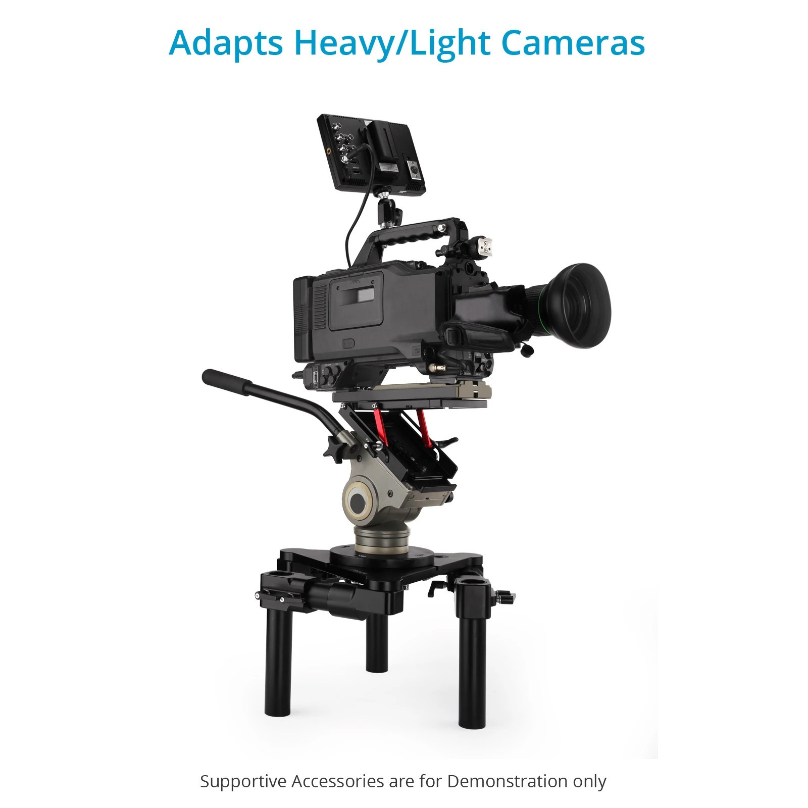 Proaim Big Multi-Angle Camera Levelling Wedge Plate. 0-90° Tilt Adjustments
