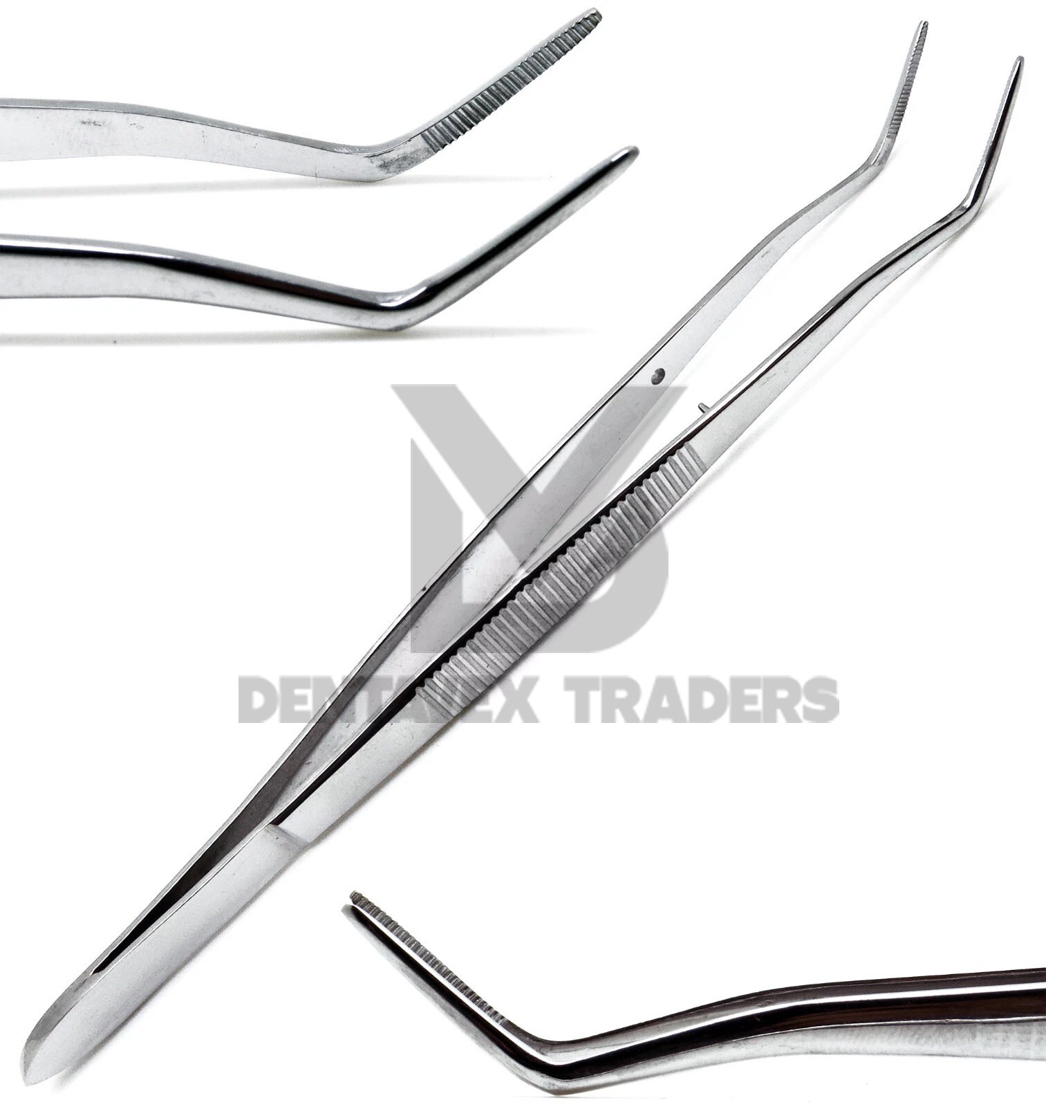 "Dental Meriam Foil Tweezer 16cm – Serrated Dressing Surgical Cotton Forceps Too