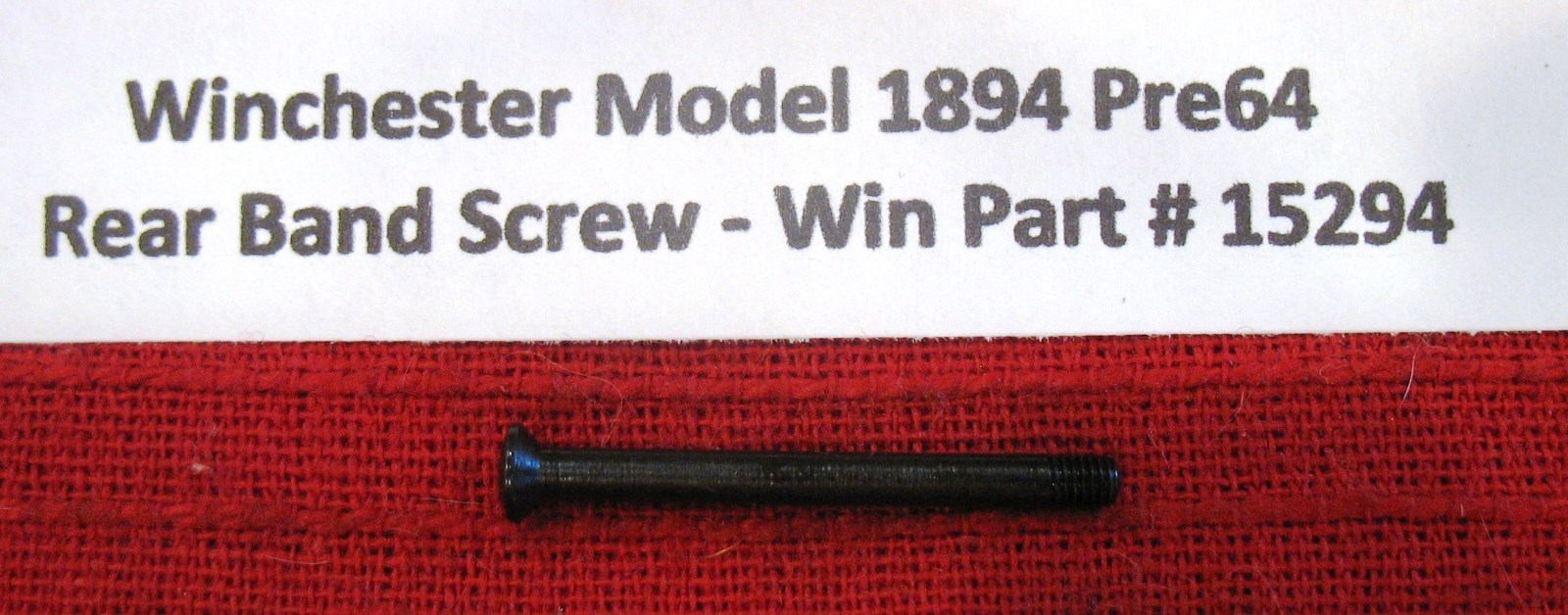 Winchester Model 1892 and 1894 Band Screw Set of 2 - Win Part # 15294 and 8794
