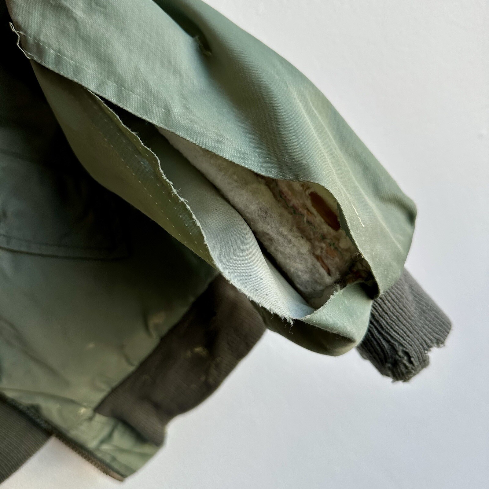 Desert Storm Patched Souvenir Flight Jacket Pilot Original Nylon