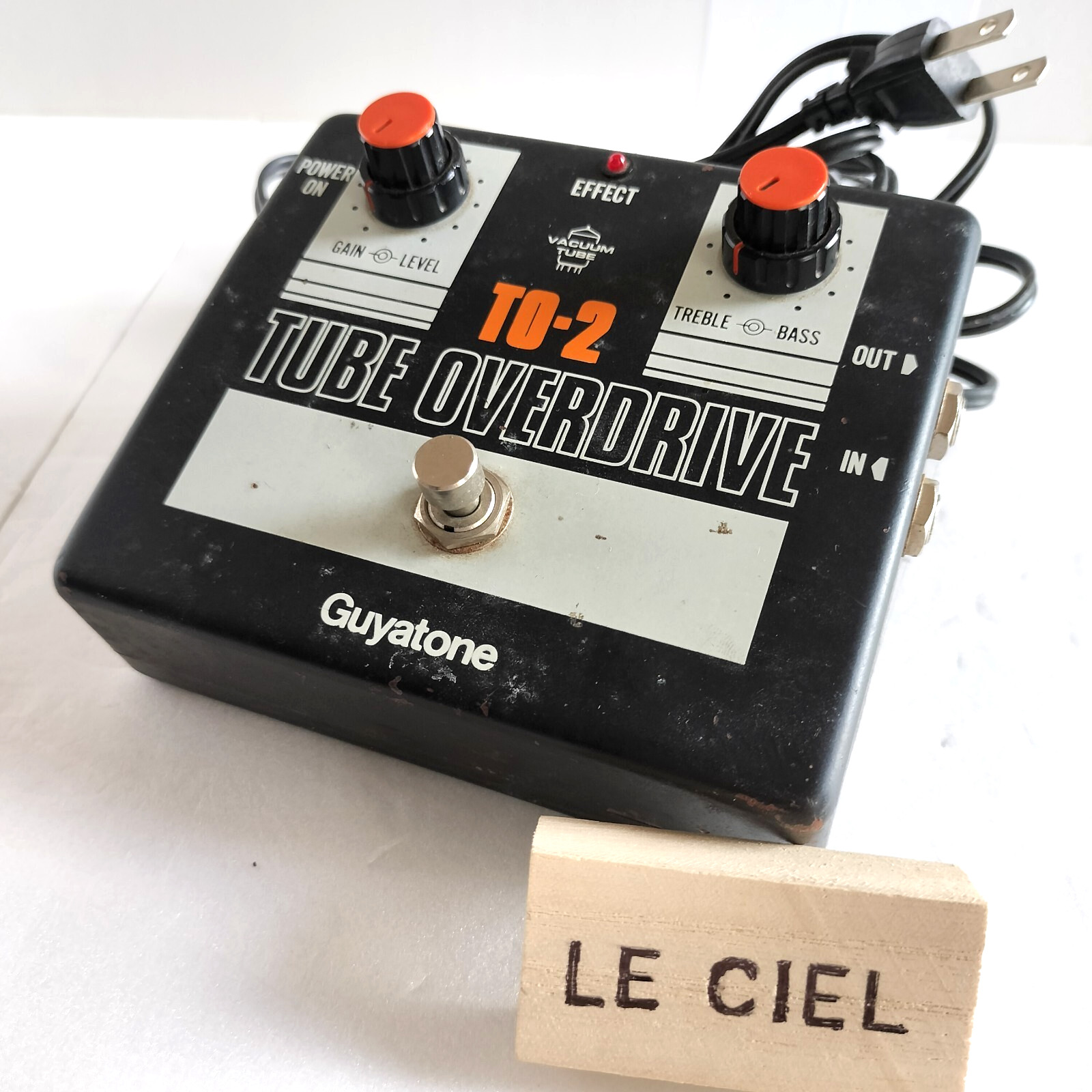 Guyatone TO-2 Tube Overdrive Effect Pedal MIJ Vintage New Vacuum Tube