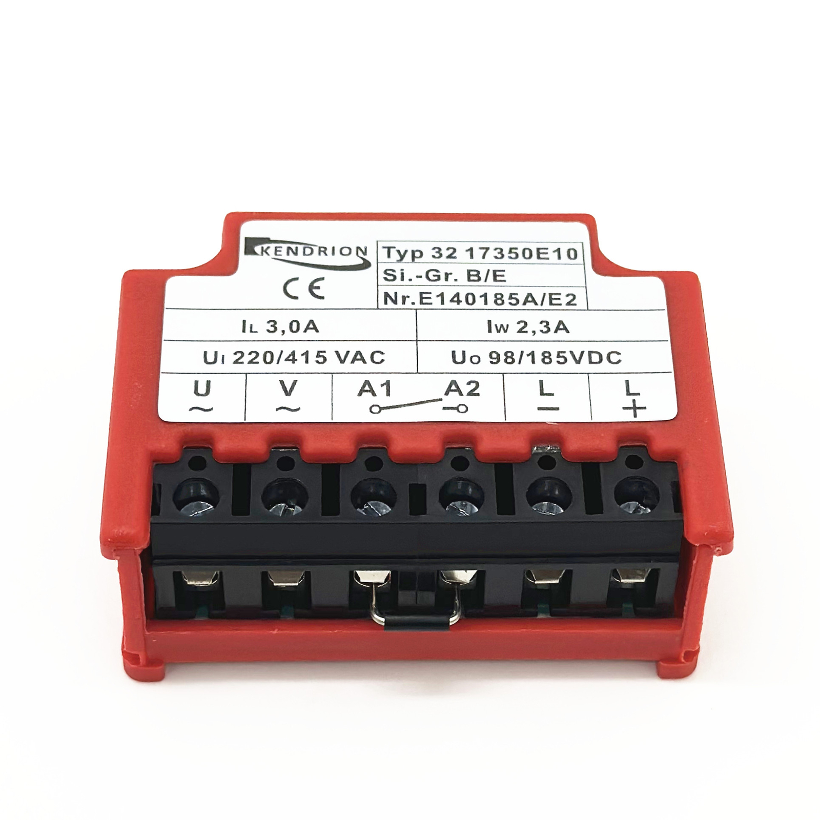 FOR KENDRION Typ 32 17350E10 220/415VAC 98/185VDC Overexcitation Rectifier
