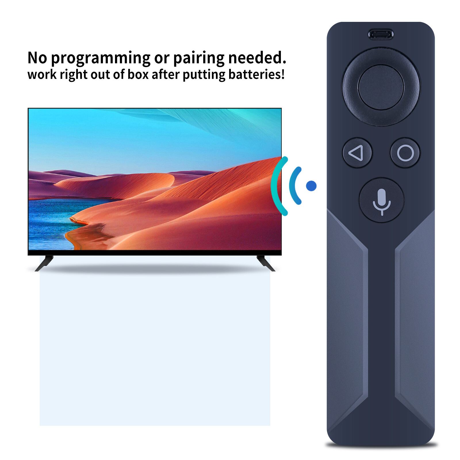 Voice Remote Control For Nvidia Shield 4K HDR Android Shield TV Pro -US Shipping