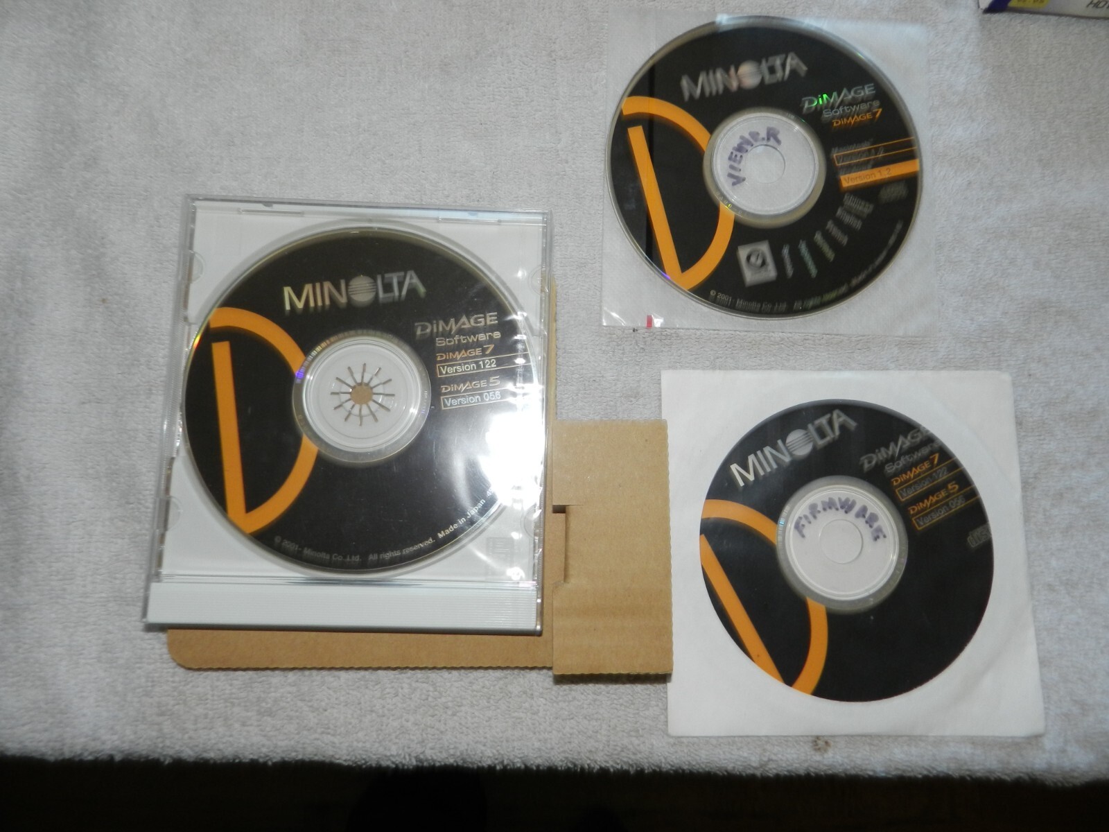 Minolta PC Flash adapter PCT -100 disk set