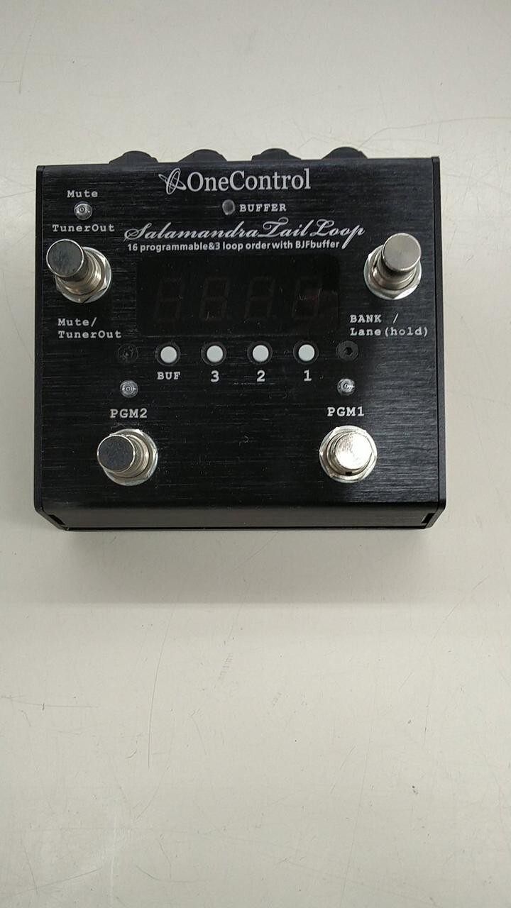 One Control Effector 3 Loop Switcher Salamandra Tail Loop Used Japan