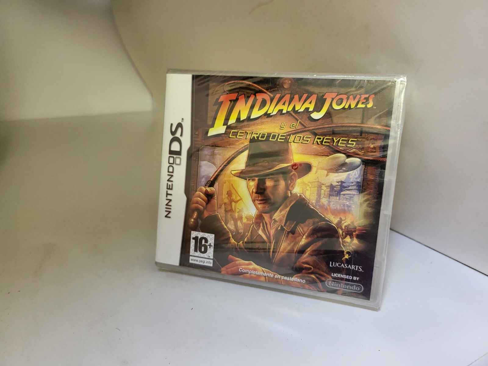 NEW Sealed Indiana Jones the Staff of Kings Nintendo DS Plays English & Spanish