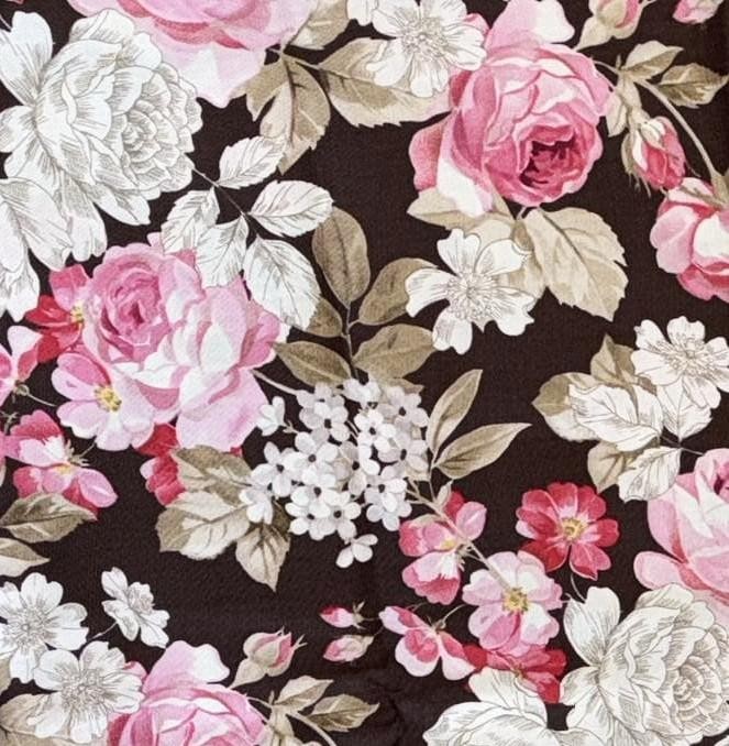 Penny Rose Fabrics English Rose 100% Cotton NEW  Fabric 1 yd NEW