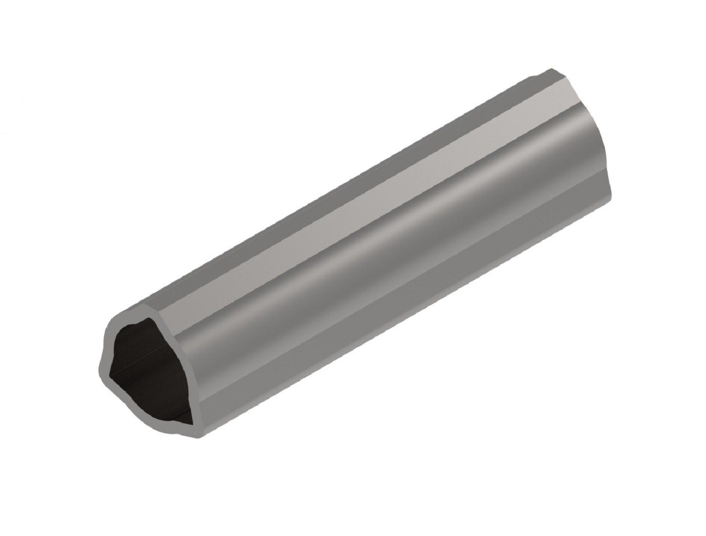 Weasler 39-3/8" x 52 MM x 3 MM Wall Tri-lobe Outer Profile Tubing 5 Series