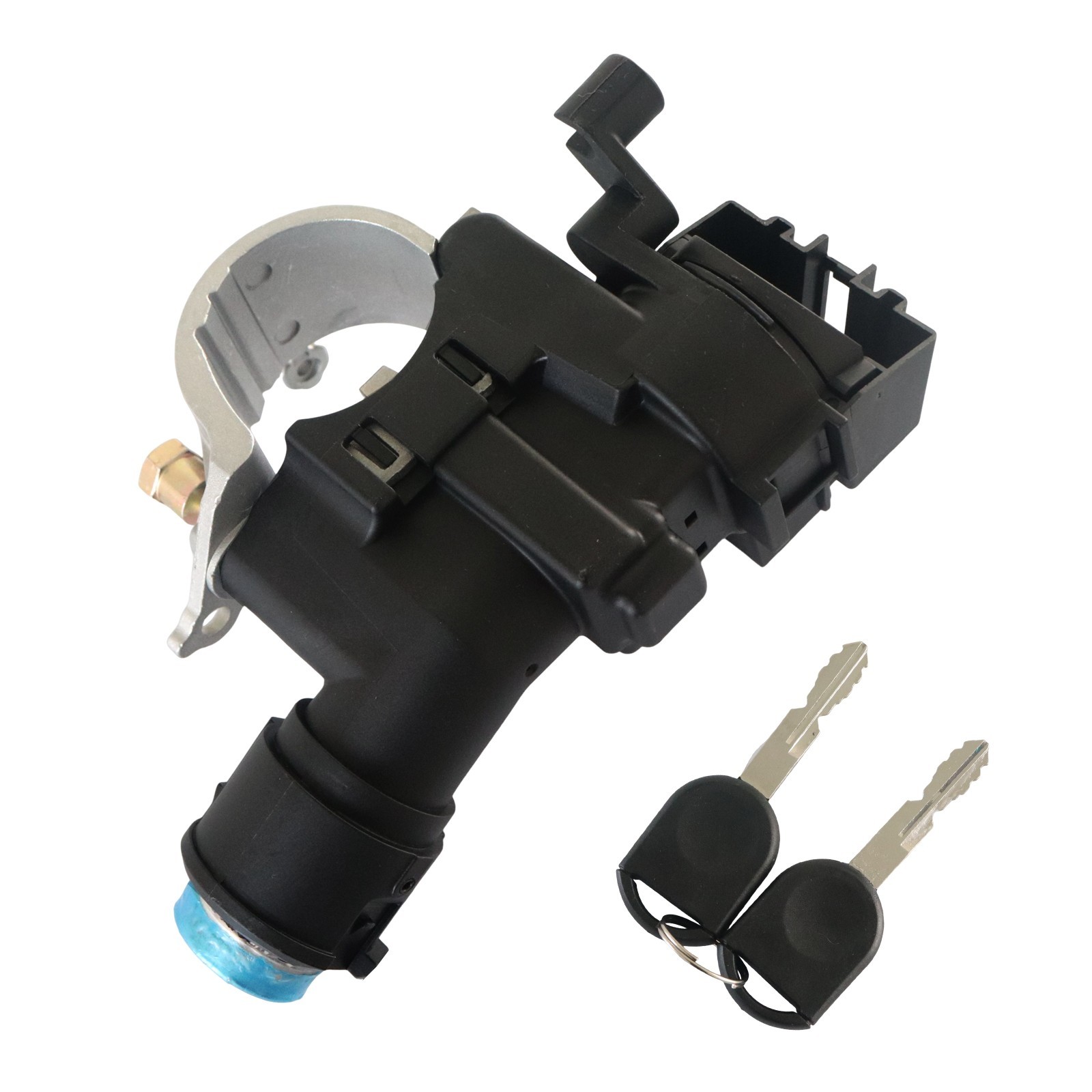 Ignition Lock Cylinder Assembly W/ Chip Keys For 08-11 Ford Focus Escape Mercury