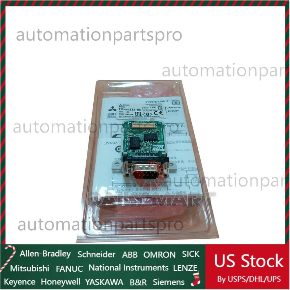 New In Box MITSUBISHI FX3U-232-BD Communications Module Adapter