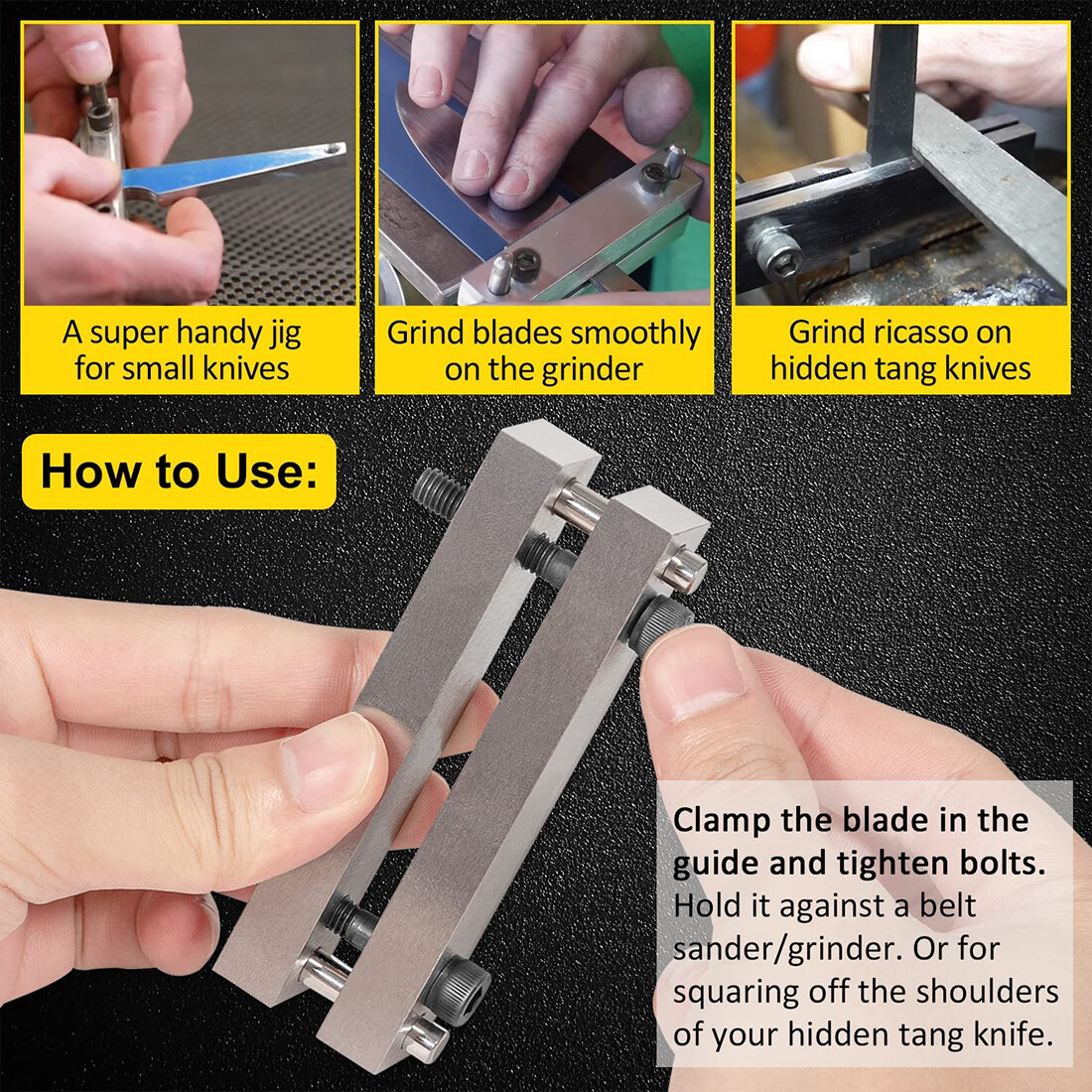 File Guide Hardened with Carbide Surface For Knife Making Knife Makers Tool