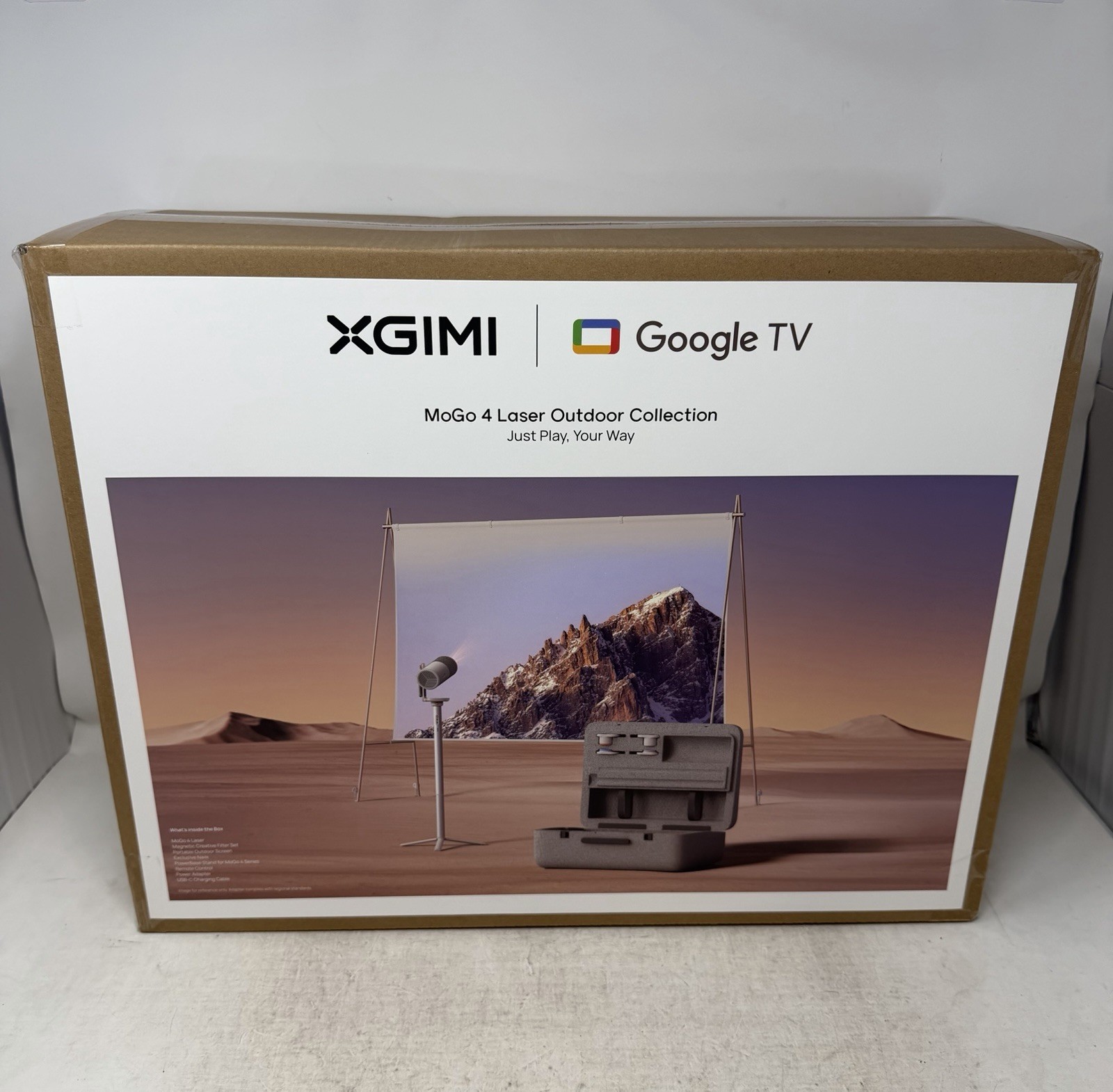 XGIMI MoGo 4 Laser Projector Outdoor Collection Bundle