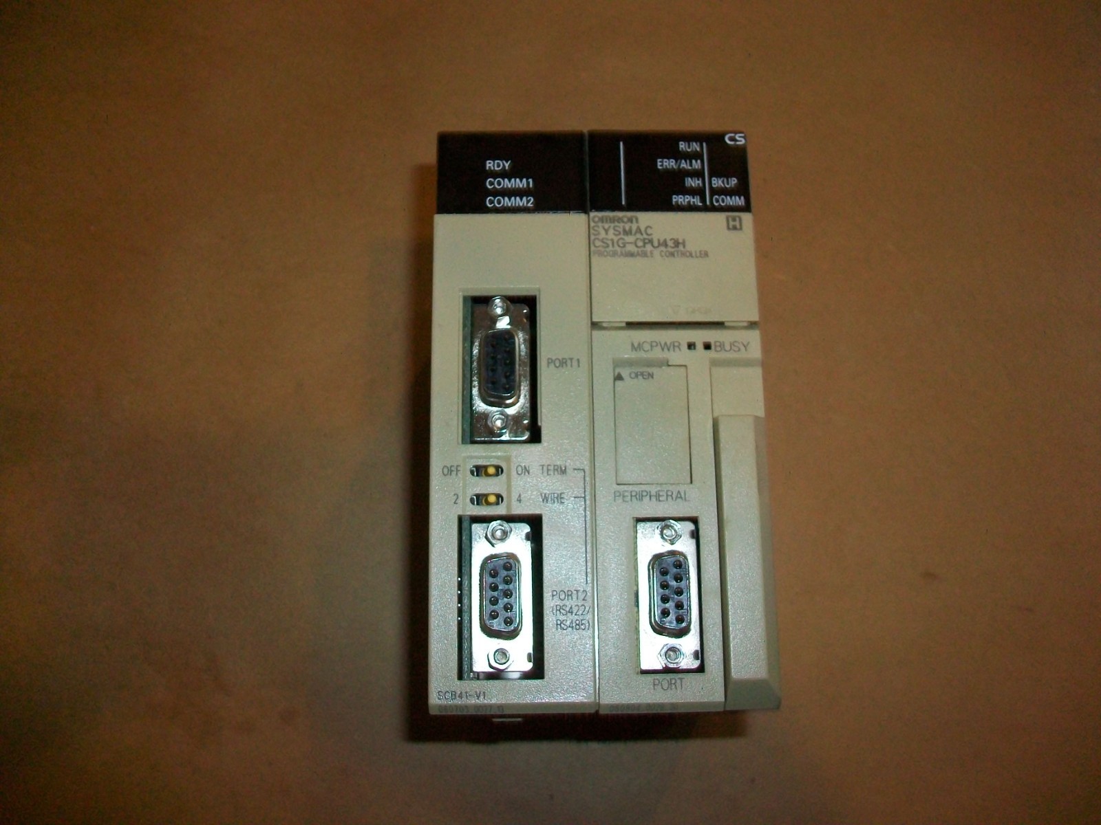 Omron CS1G-CPU43H CPU USED