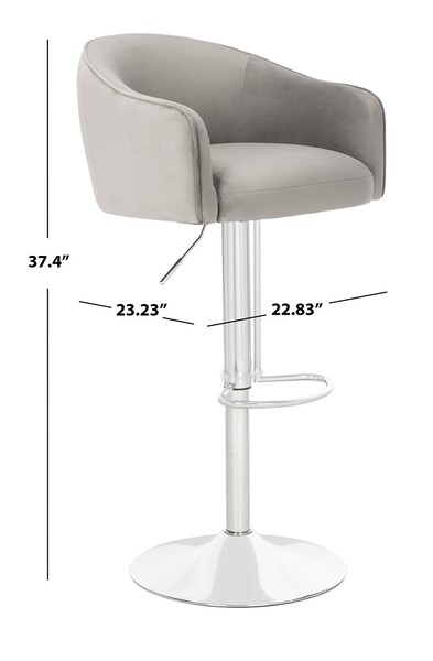 Safavieh ELLSWORTH ADJUSTABLE BARSTOOL, Reduced Price 2172729785 SFV4710C