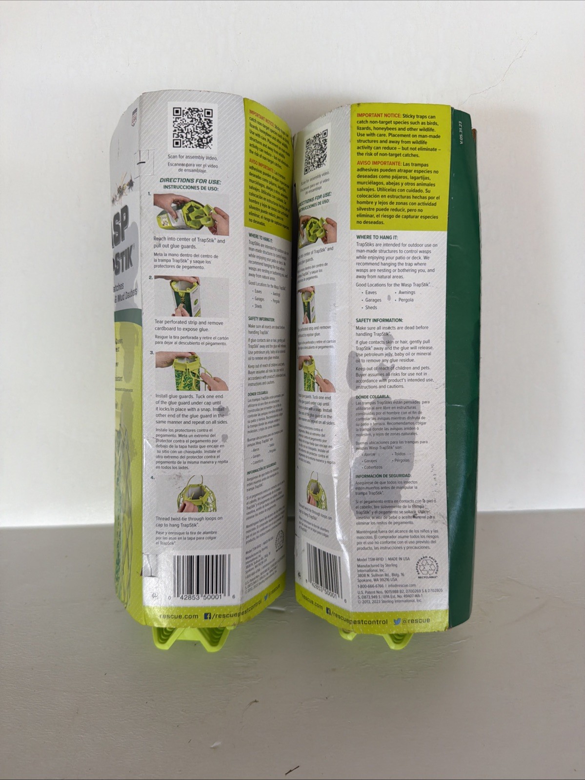 Rescue Wasp Trapstik 2 Pack By Rescue