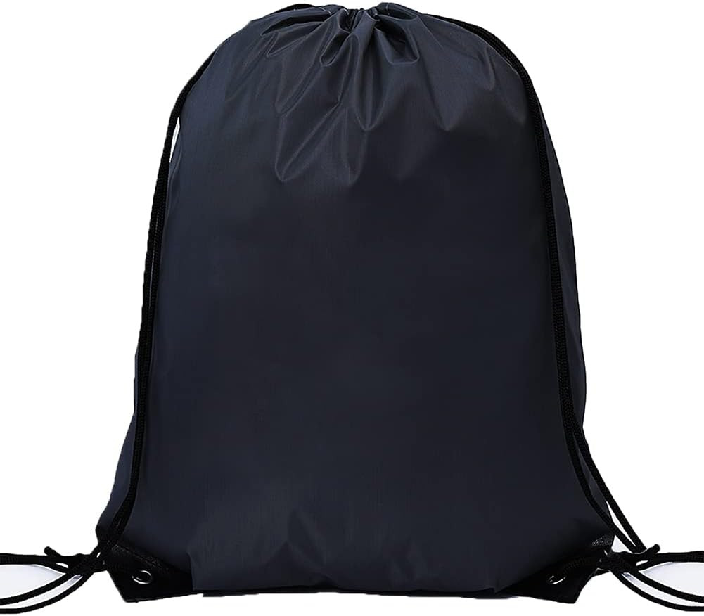 50 Pcs Drawstring Bags, Bulk Draw String Backpack, Cinch Polyester Bag for Gym S