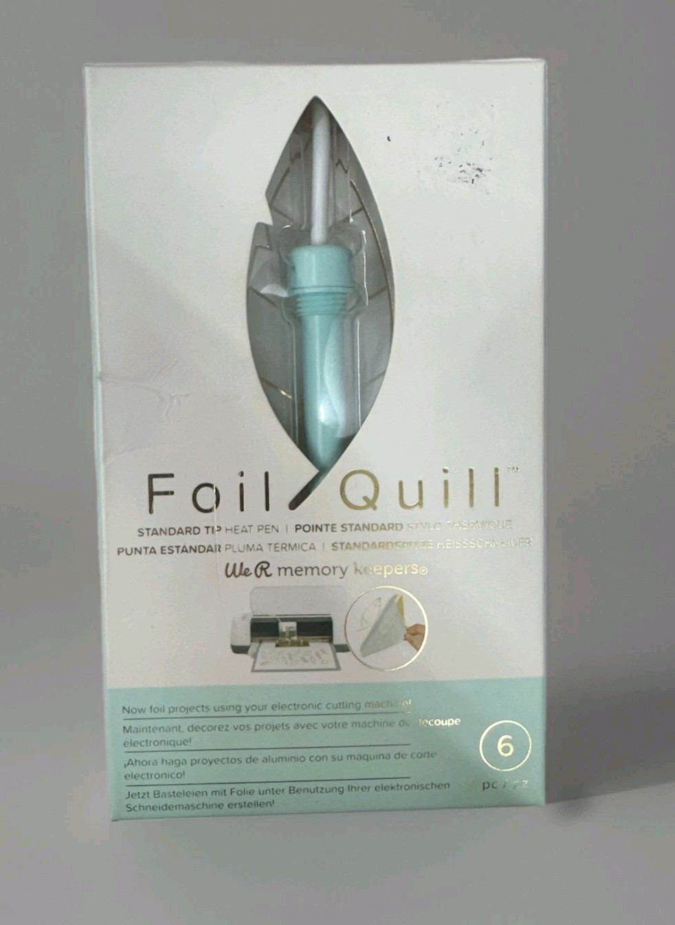 We R Memory Keepers Foil Quill Standard Tip 6 piece set