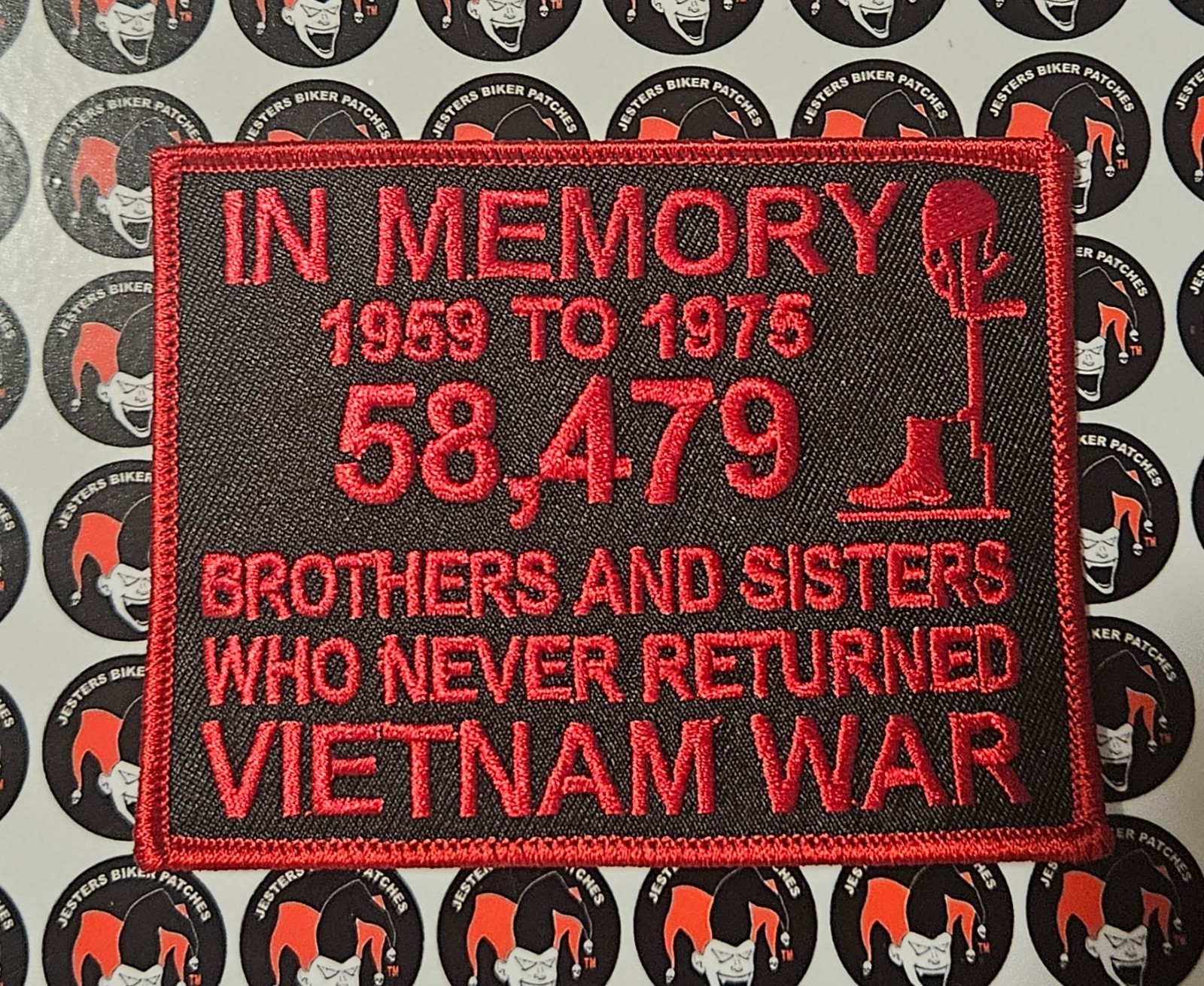 Vietnam Brothers Embroidered Patch POW020