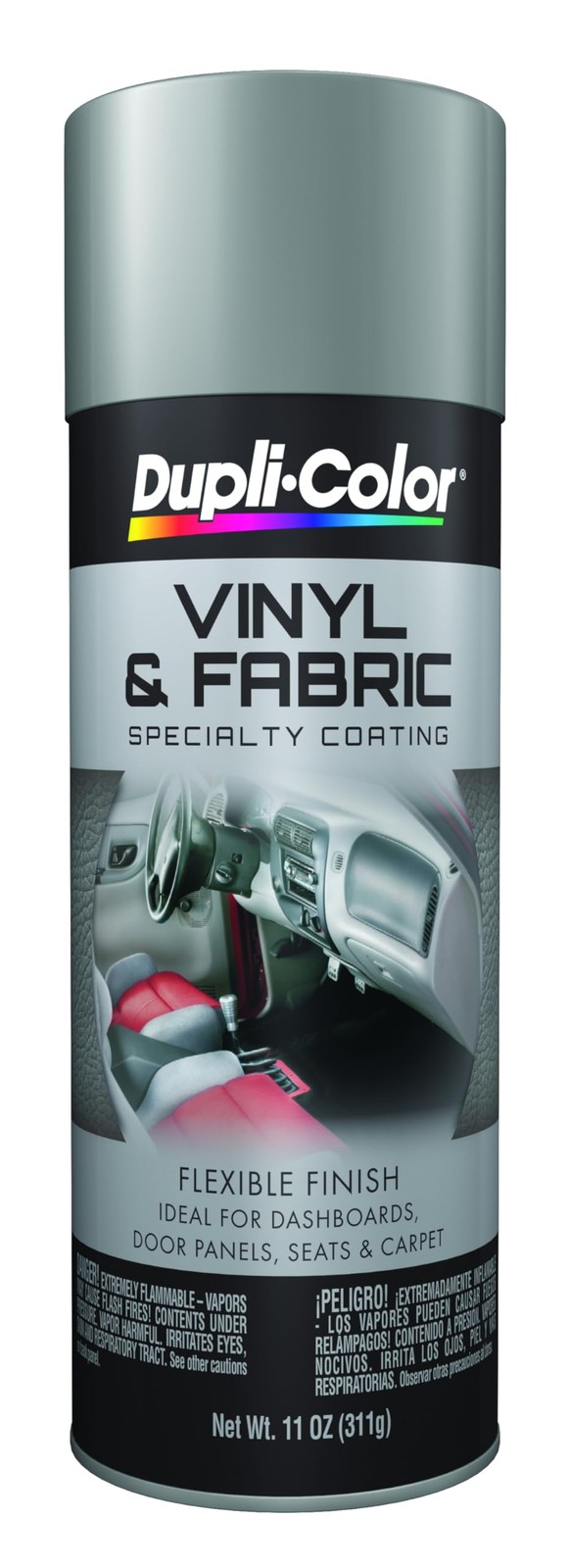 HVP109 Vinyl and Fabric Coating Spray Paint - Medium Gray - 11 oz Aerosol Can