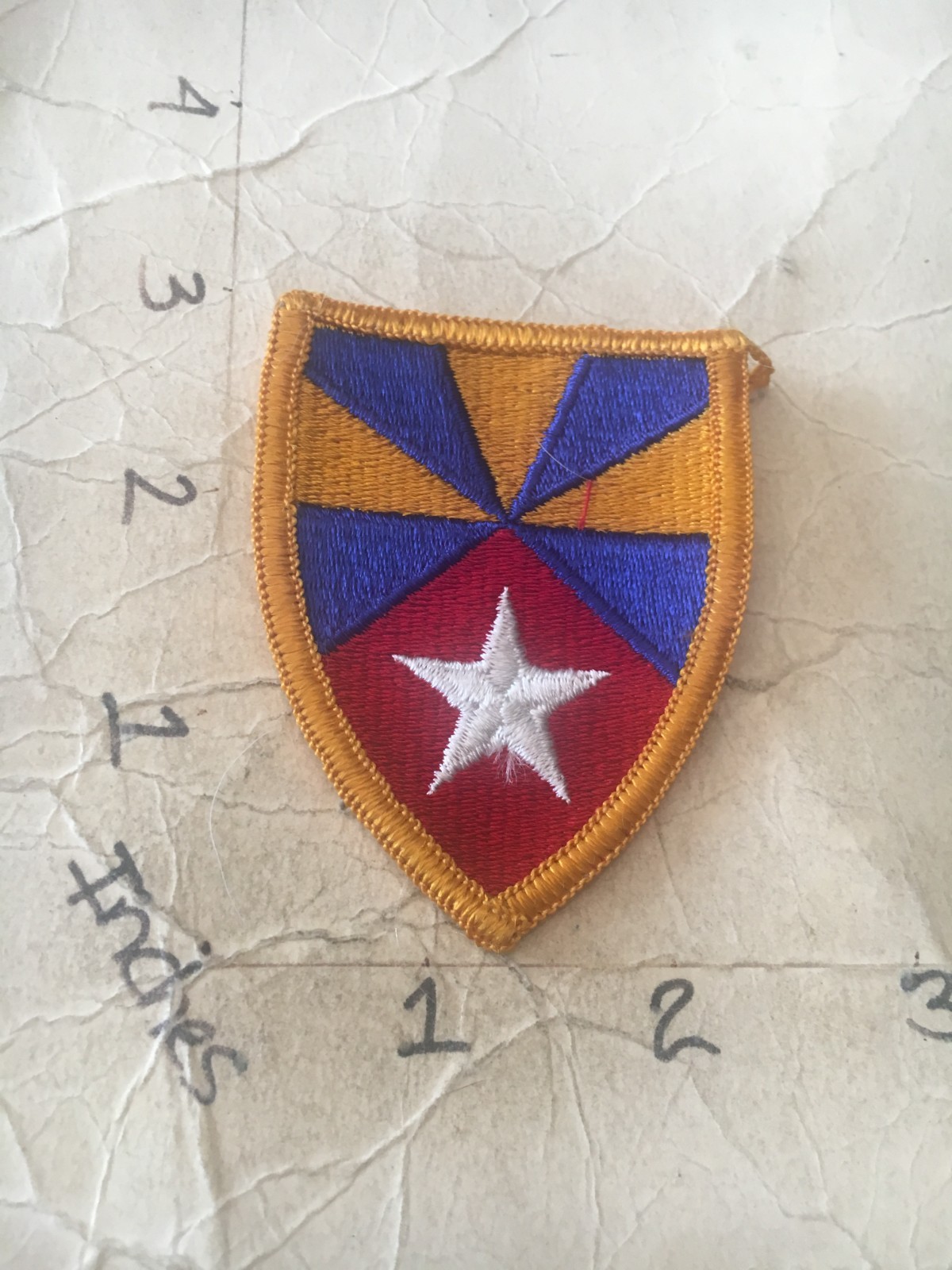 US 7th Army Field Support Command m/e patch 9/15/25