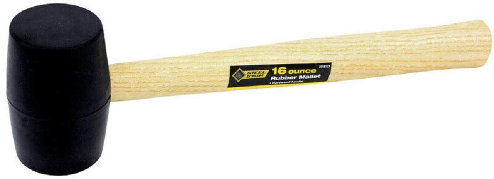 RUBBER MALLET 16 OZ by STEEL GRIP MfrPartNo 2259323